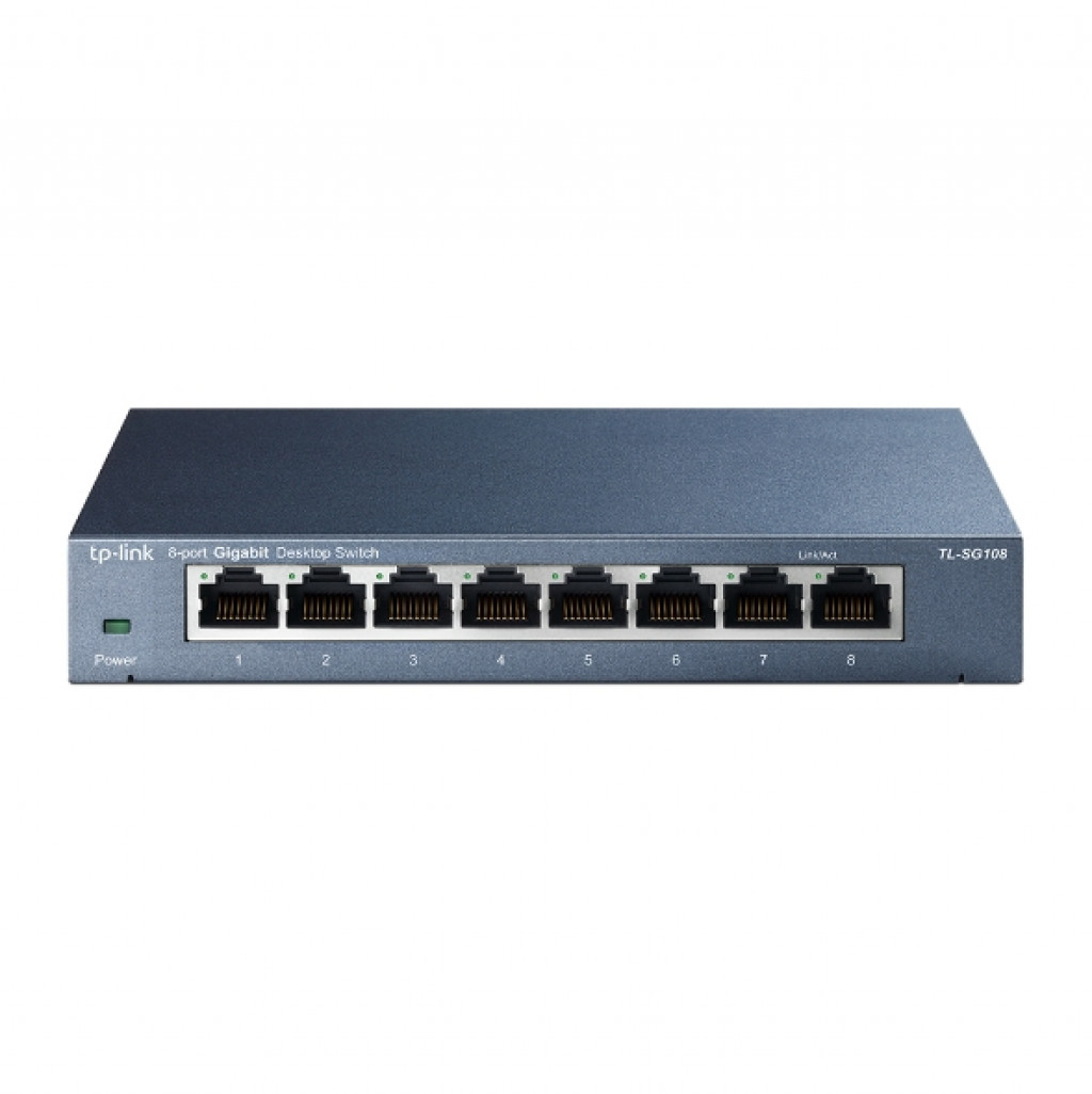 سوئیچ شبکه 8 پورت تی پی لینک مدل TL-SG108